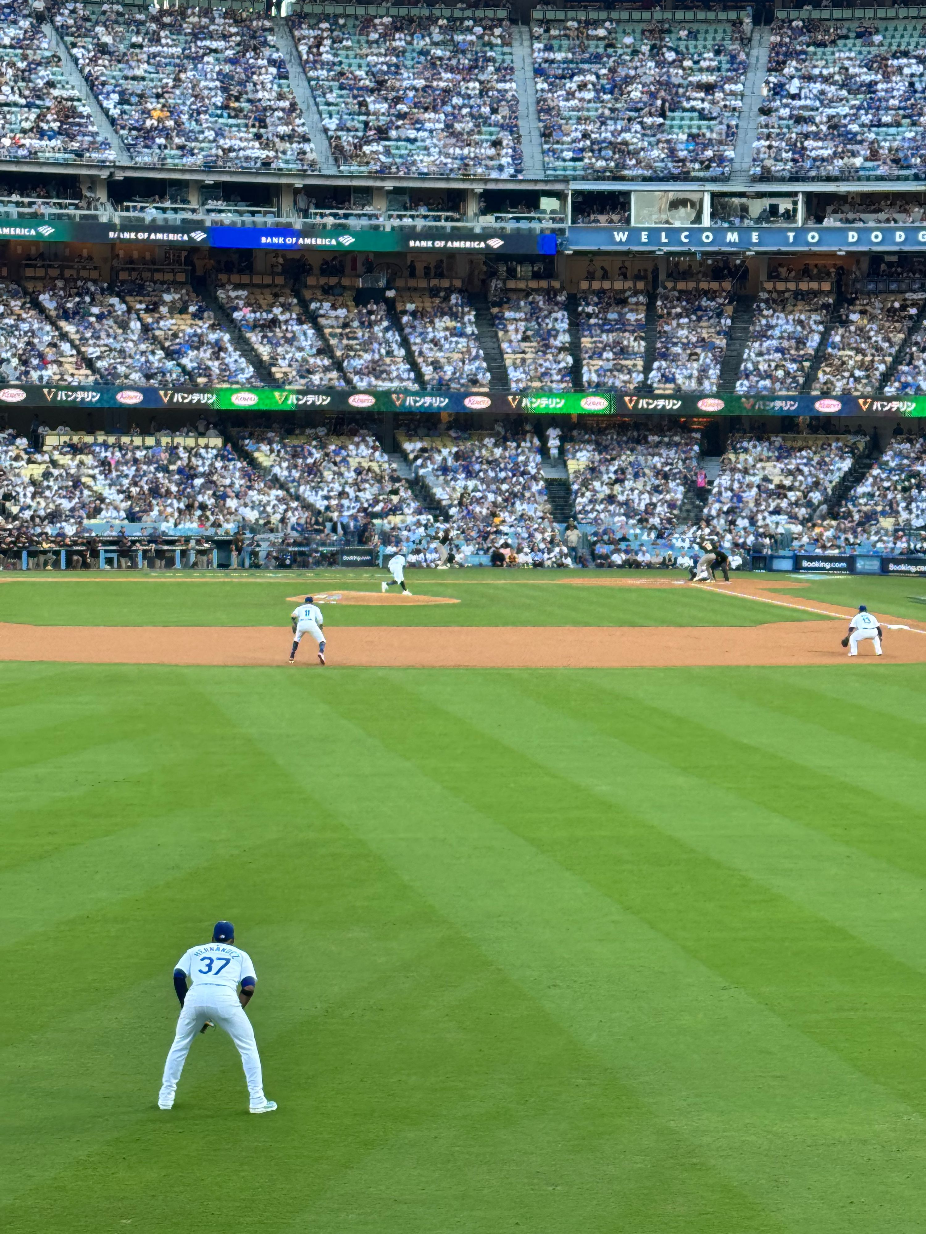Los Angeles Dodgers vs San Diego Padres
