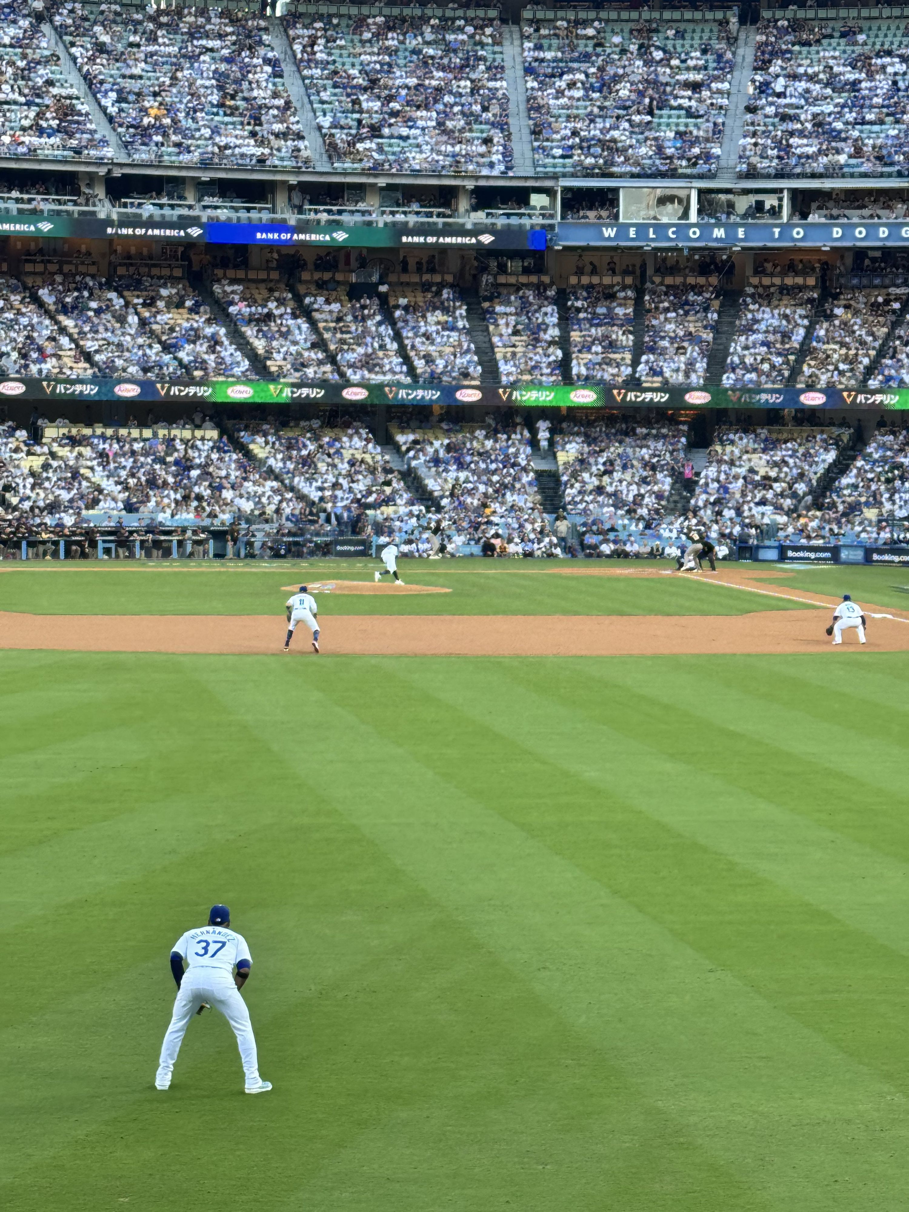 Los Angeles Dodgers vs San Diego Padres