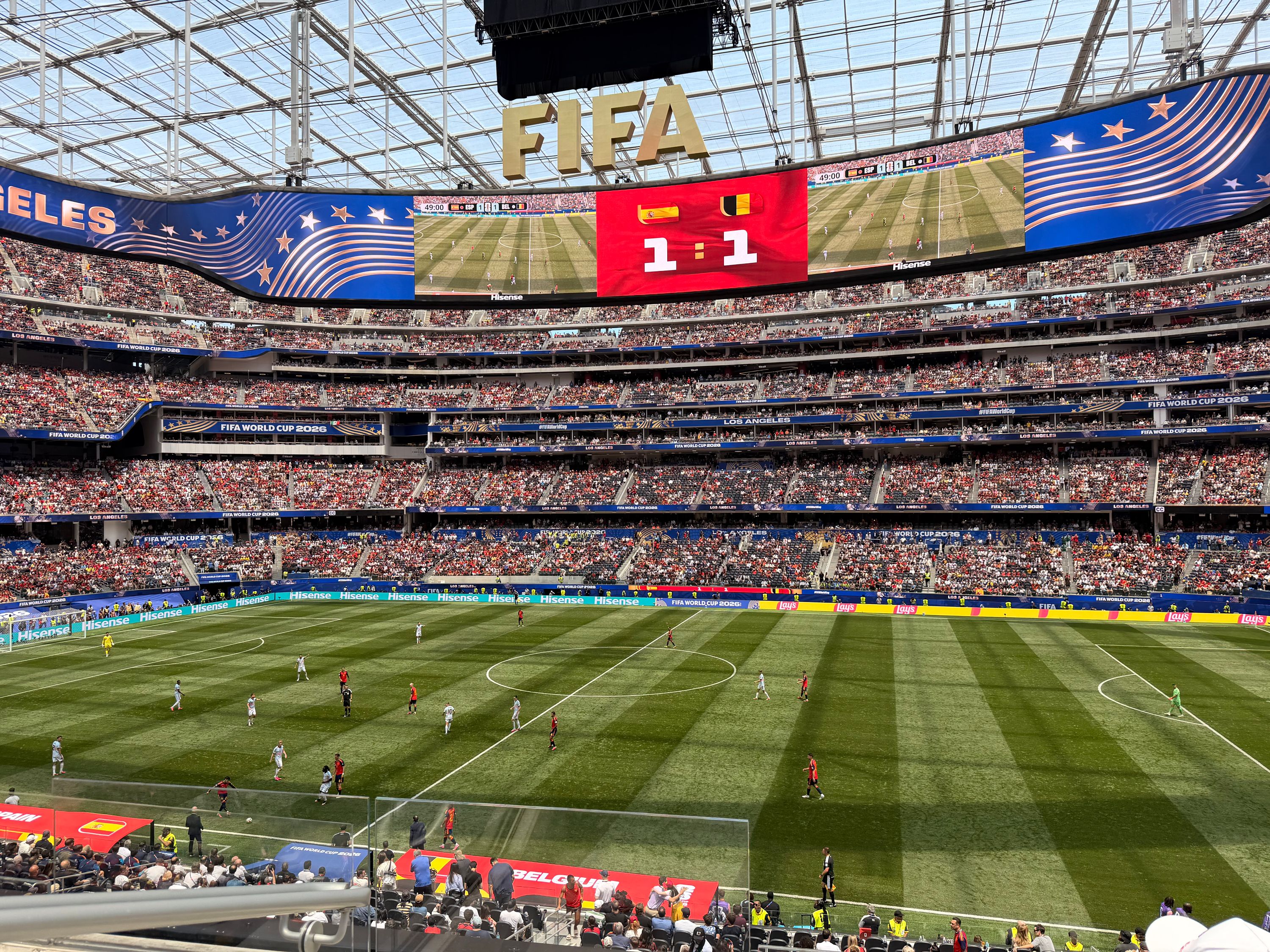 Spain vs Belgium