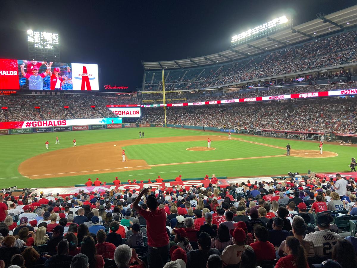 Los Angeles Angels vs New York Yankees