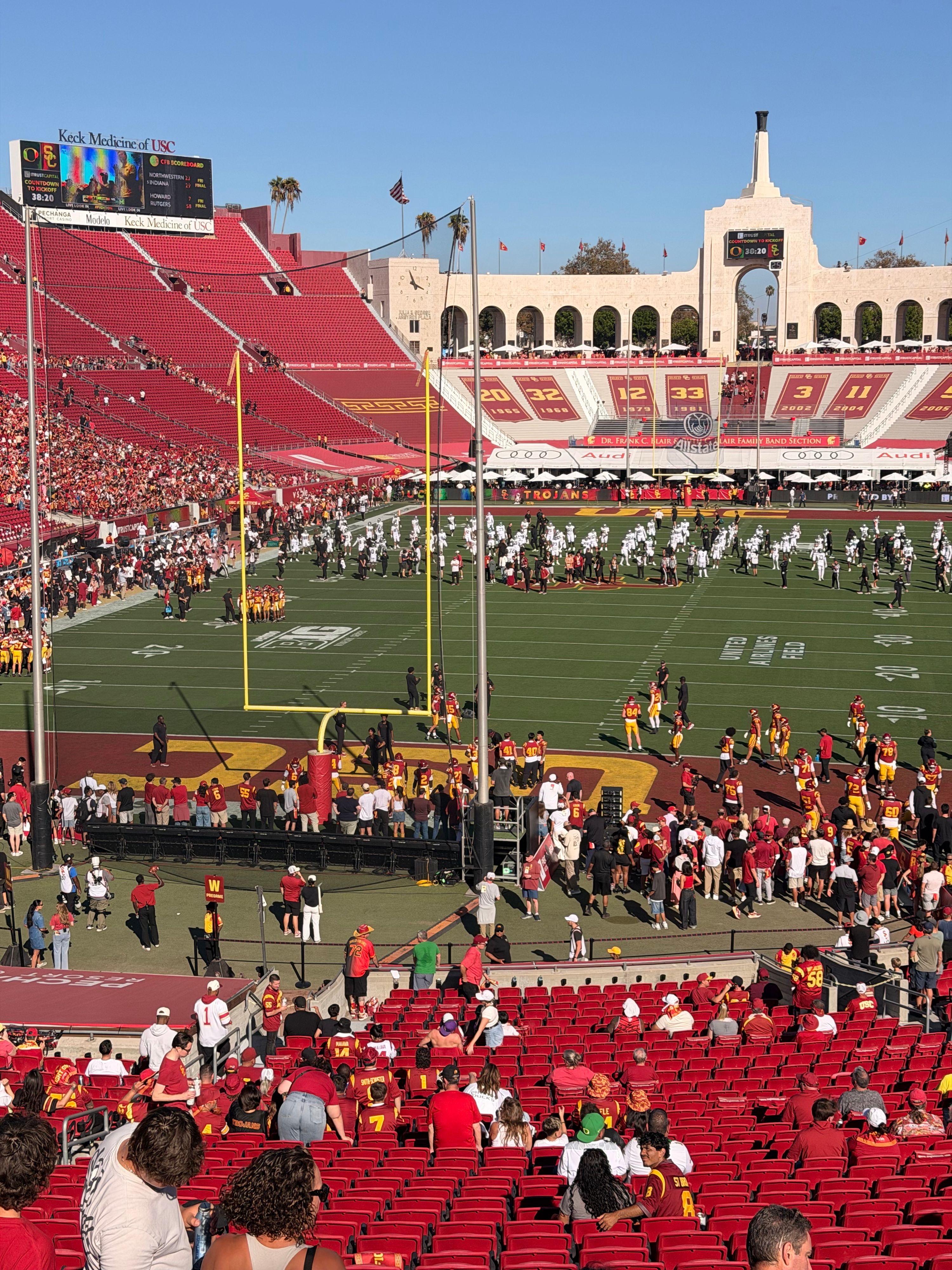 USC Trojans vs Oregon Ducks